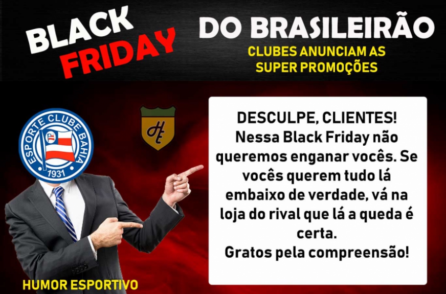 Black Friday dos clubes