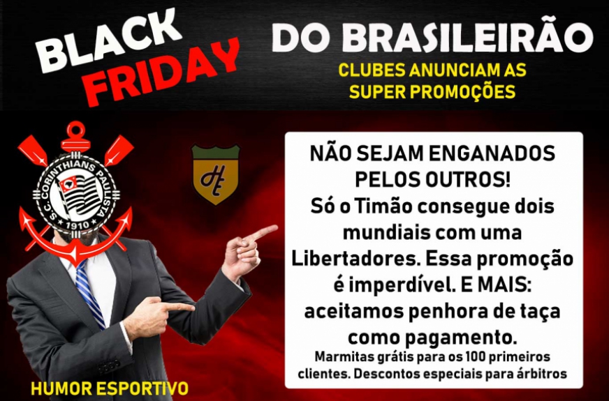 Black Friday dos clubes