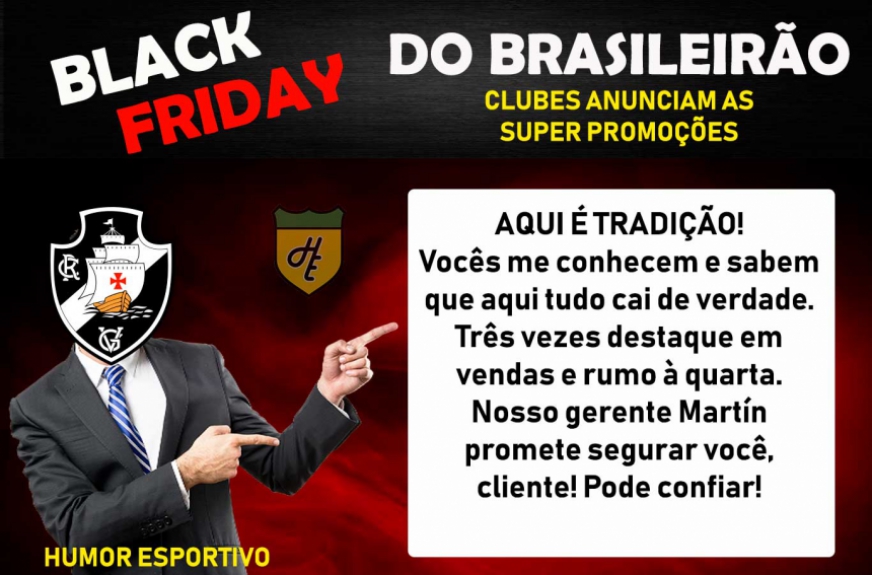 Black Friday dos clubes