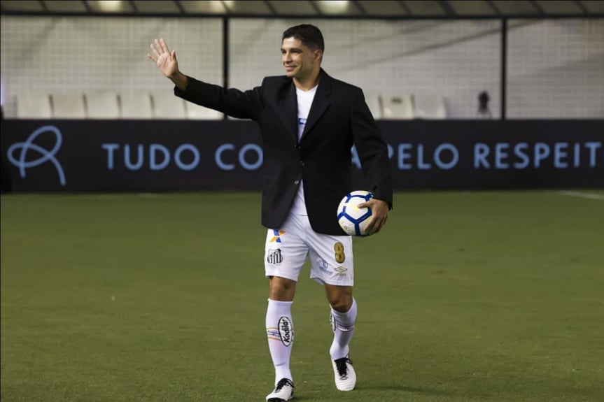 Santos x Atlético-MG - Renato