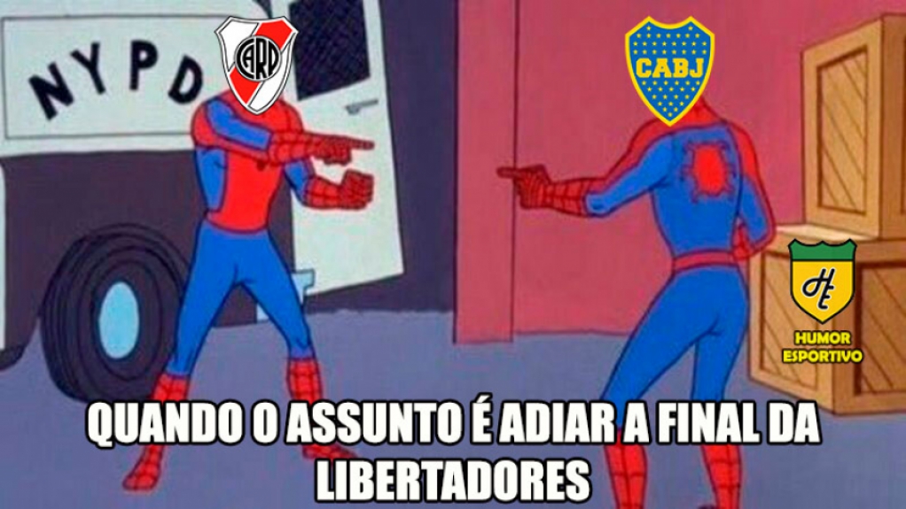 Boca x River: adiamento do jogo causa memes e piadas