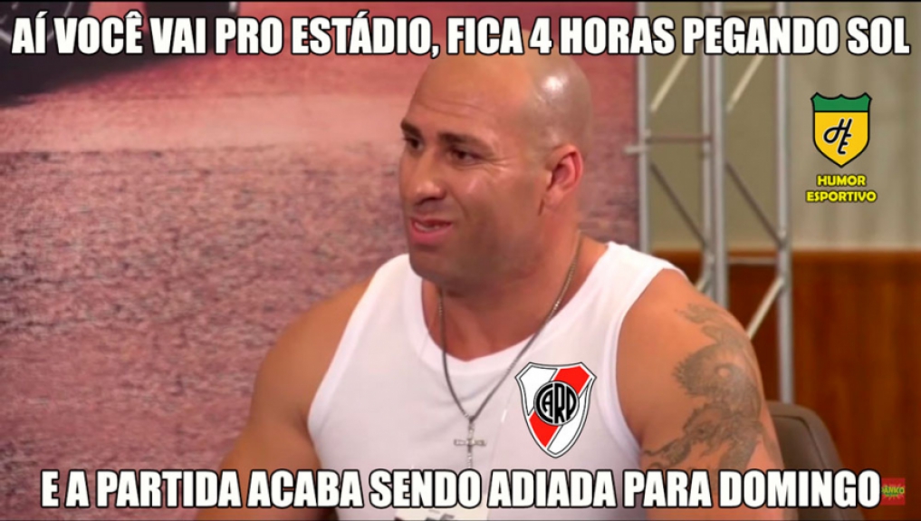 Boca x River: adiamento do jogo causa memes e piadas