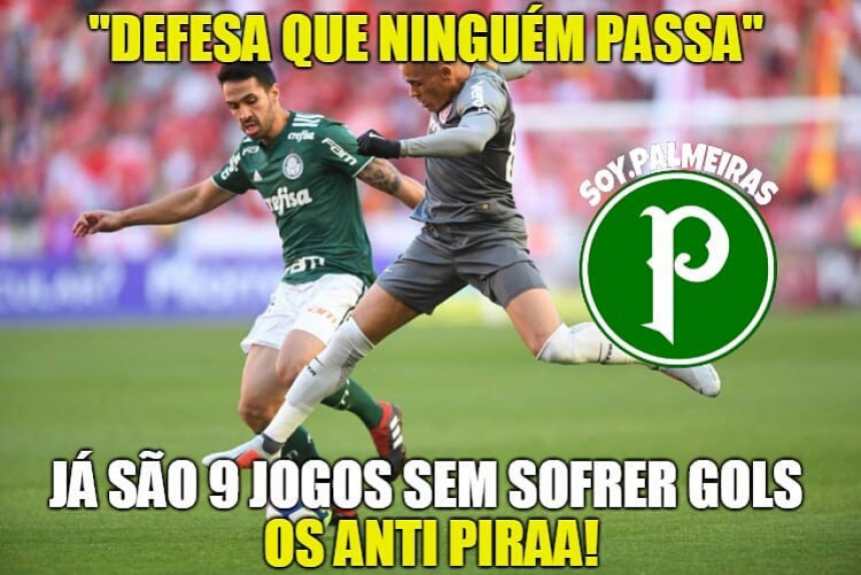 21ª rodada (26/08) - Internacional 0 x 0 Palmeiras