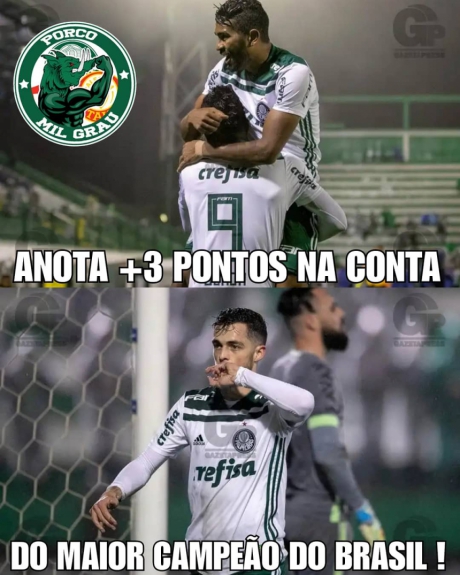 22ª rodada (02/09) - Chapecoense 1 x 2 Palmeiras