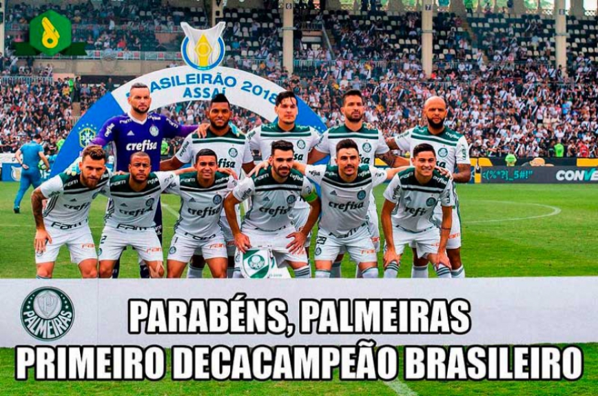 Os melhores memes da conquista do Brasileirão pelo Palmeiras