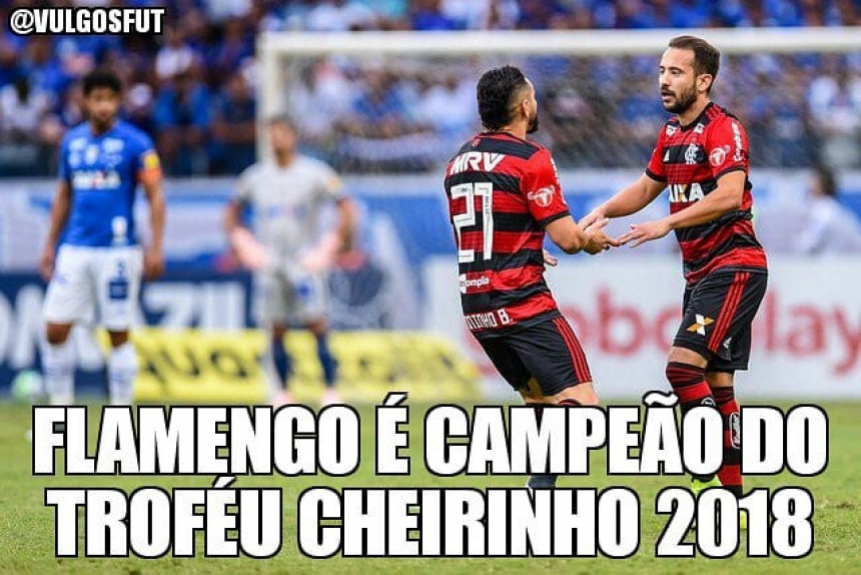 Flamengo não escapa dos memes após vice do Brasileirão