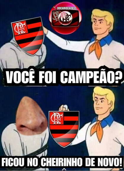 Flamengo não escapa dos memes após vice do Brasileirão