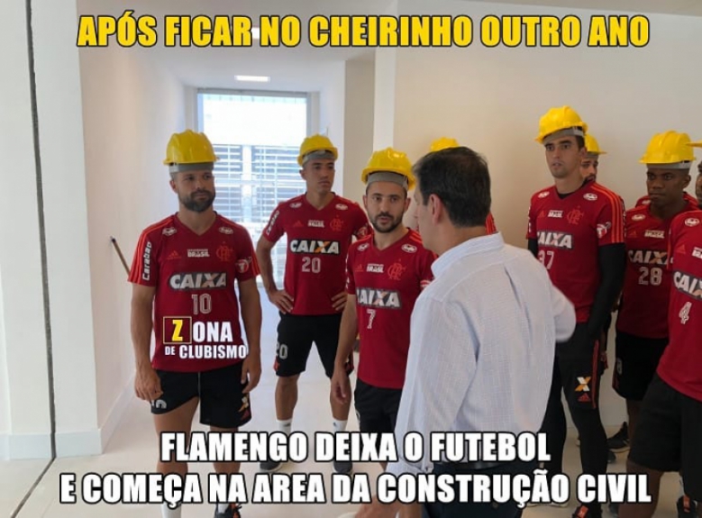 Flamengo não escapa dos memes após vice do Brasileirão