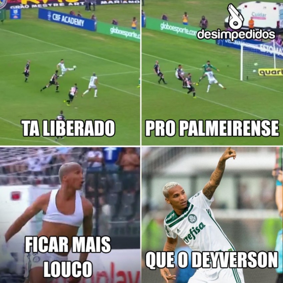 Memes: Vasco 0 x 1 Palmeiras