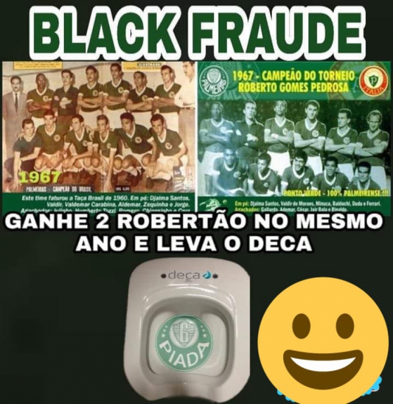 Memes de rivais ironizam conquista do Palmeiras