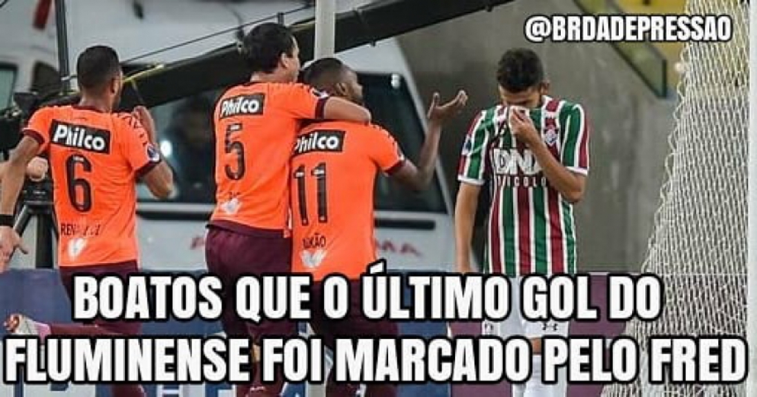 Web não perdoa eliminação do Fluminense na Copa Sul-Americana