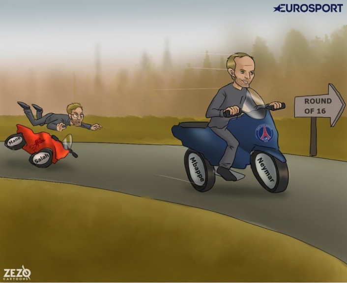 PSG 2 x 1 Liverpool