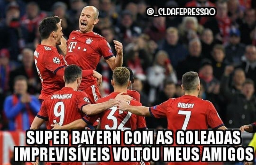 Bayern 5 x 1 Benfica