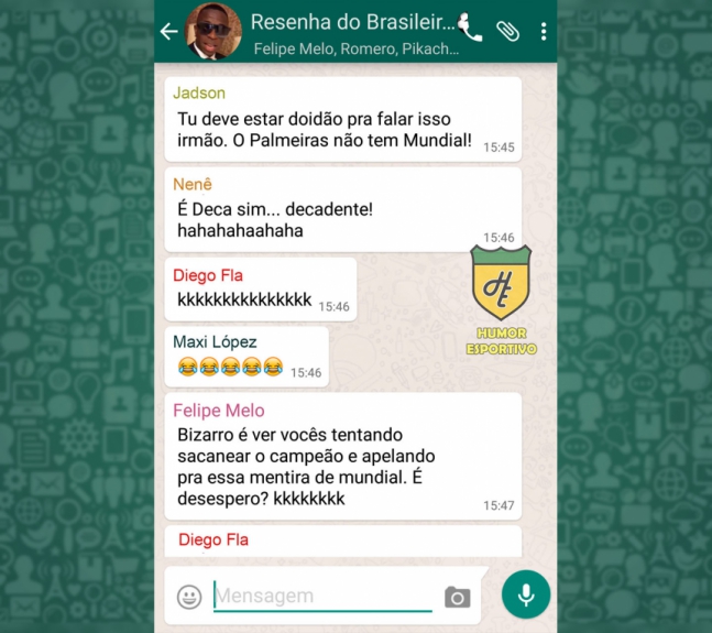 WhatsApp da Zoeira