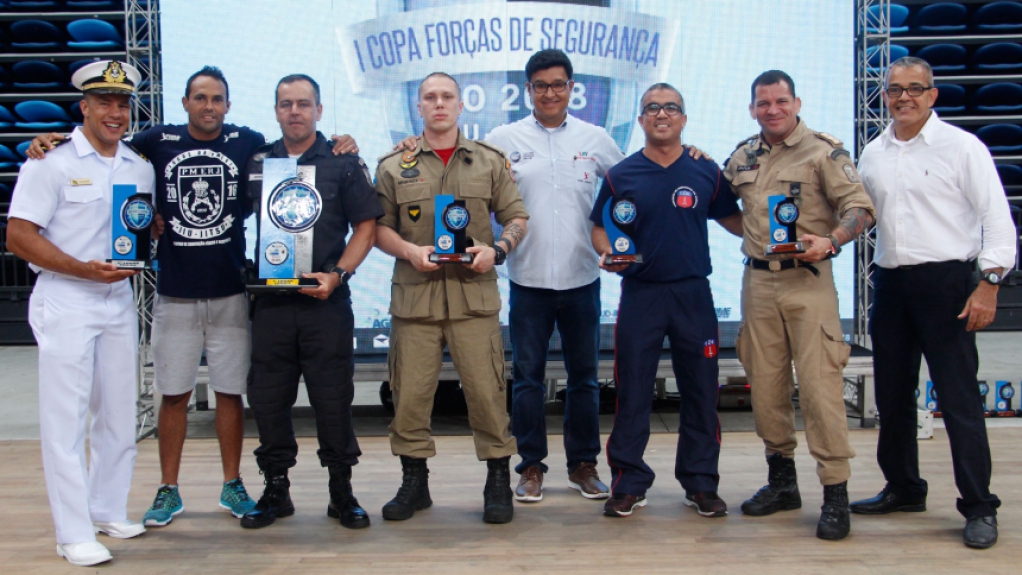 Polícia Militar levou o primeiro lugar do pódio, seguido por Marinho e Corpo de Bombeiros (Foto: Leonardo Fabri)