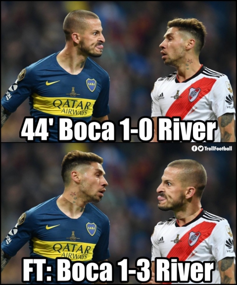 Os memes da final da Libertadores no Santiago Bernabéu