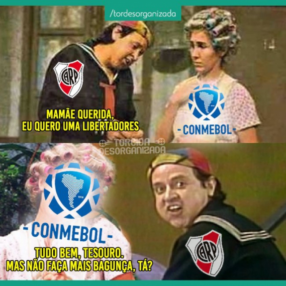 Os memes da final da Libertadores no Santiago Bernabéu