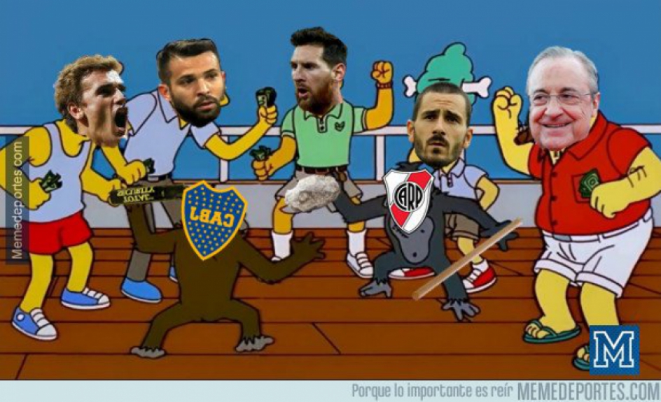 Os memes da final da Libertadores no Santiago Bernabéu