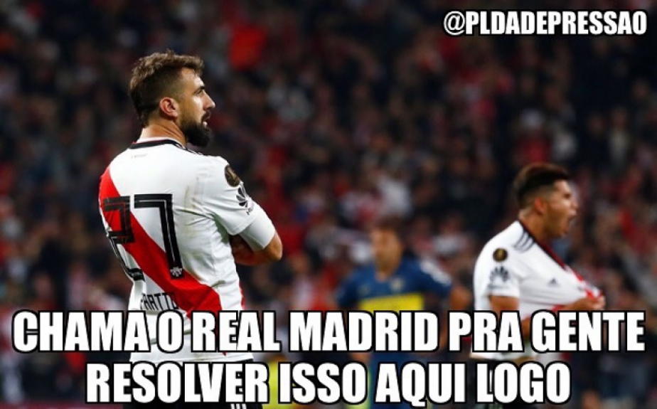 Os memes da final da Libertadores no Santiago Bernabéu