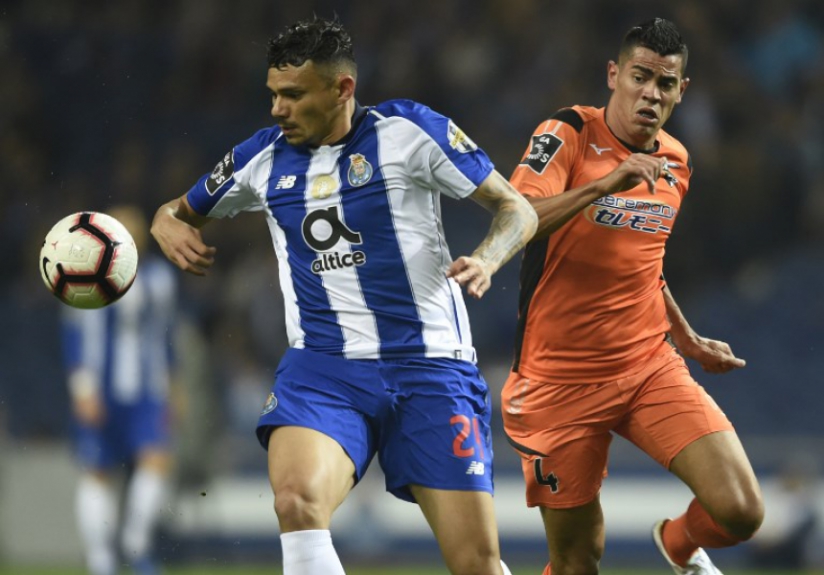 Tiquinho Soares - fez um gol na goleada do Porto sobre o Portimonense por 4 a 1, na sexta-feira