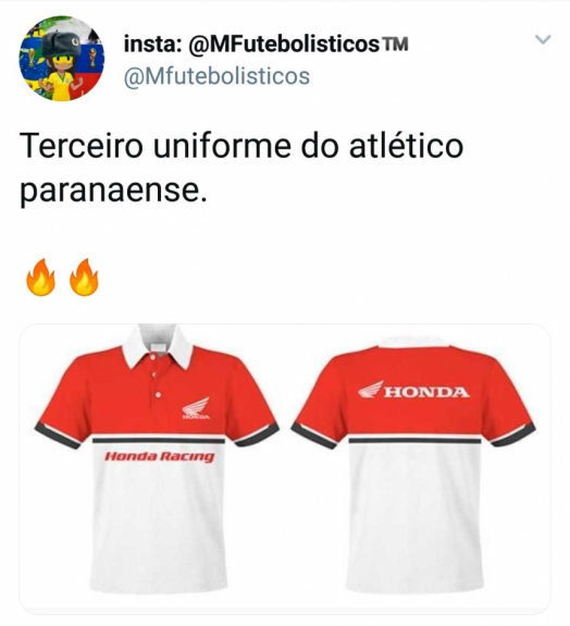 Internautas zoam novo escudo do Furacão