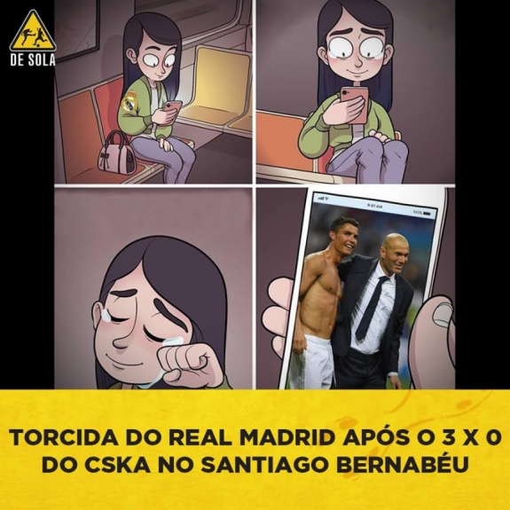Champions League: os memes de CSKA 0 x 3 Real Madrid