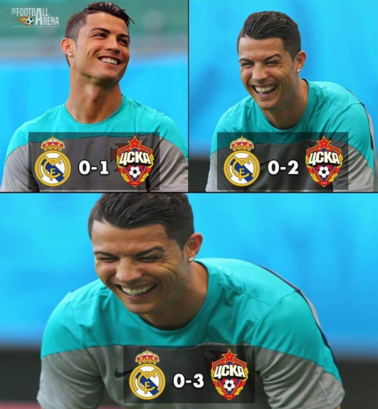 Champions League: os memes de CSKA 0 x 3 Real Madrid