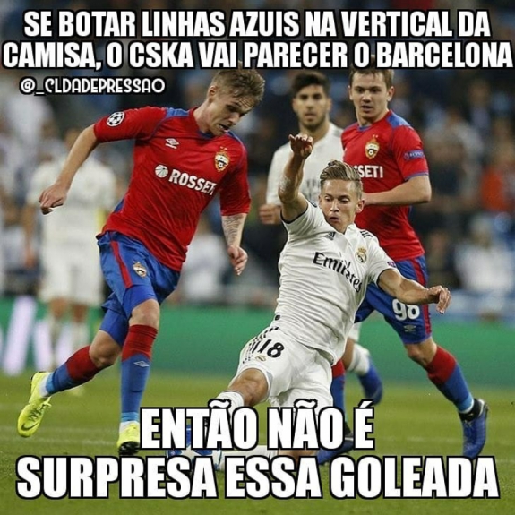 Champions League: os memes de CSKA 0 x 3 Real Madrid
