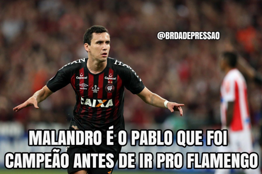Título do Furacão rende brincadeiras nas redes