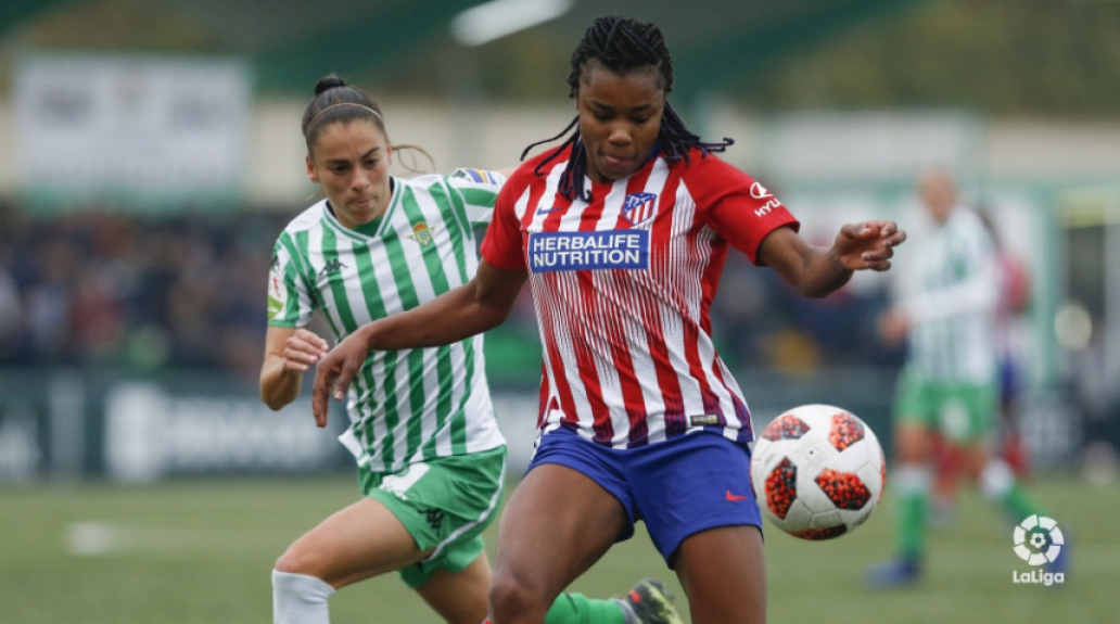 Ludmila marca, Atleti vence Betis e é líder do Espanhol