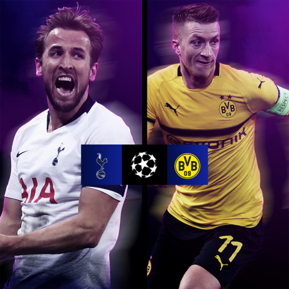 Tottenham x Borussia Dortmund - Liga dos Campeões