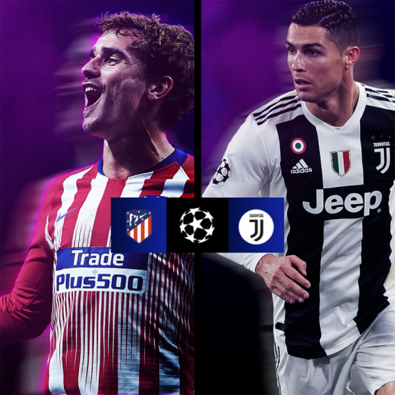 Atlético de Madrid x Juventus - Liga dos Campeões