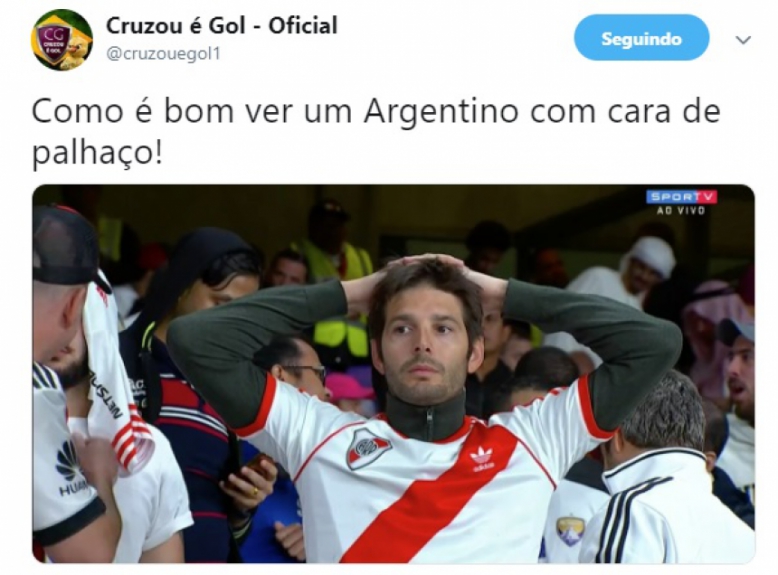 Web faz piadas após vexame do River Plate no Mundial de Clubes
