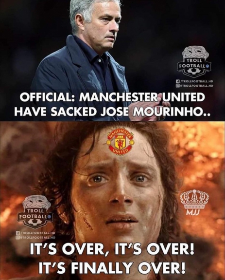 Saída de Mourinho rende memes nas redes