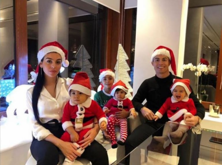 Cristiano Ronaldo no Natal