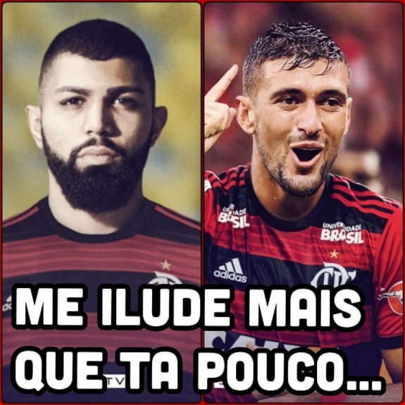Em memes, rubro-negros comemoram as contratações de Gabigol e Arrascaeta