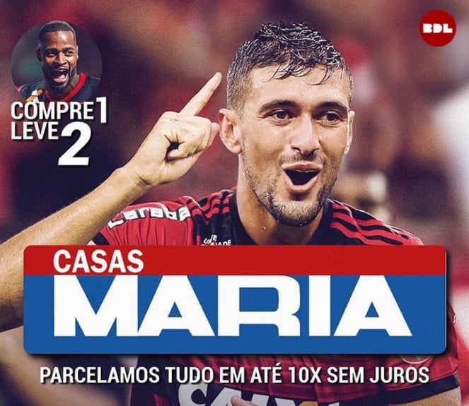 Em memes, rubro-negros comemoram as contratações de Gabigol e Arrascaeta