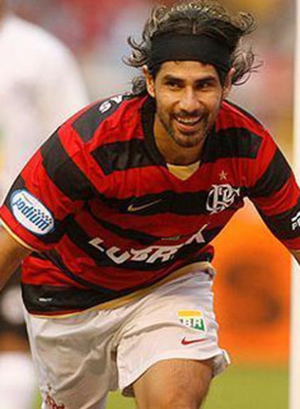 Josiel - com a camisa do Flamengo