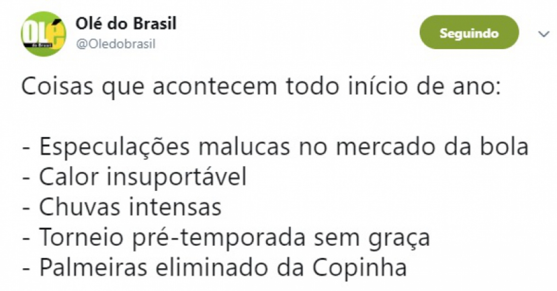 Palmeiras é alvo de memes após eliminação na Copinha
