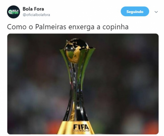 Palmeiras é alvo de memes após eliminação na Copinha