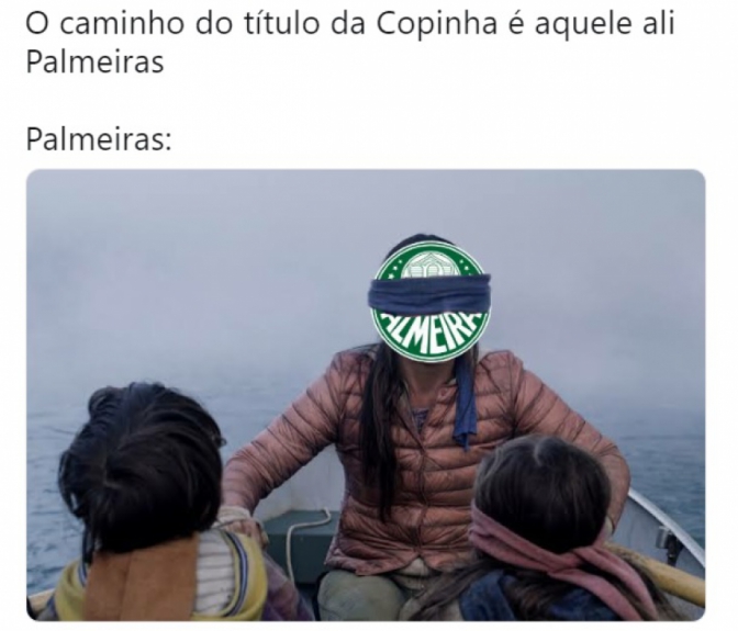 Palmeiras é alvo de memes após eliminação na Copinha