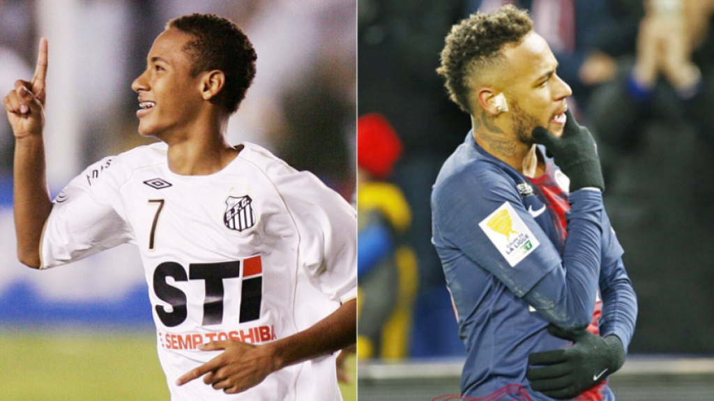 Montagem Neymar - #10YearsChallenge