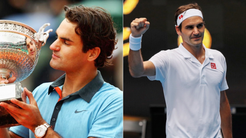 Montagem Federer - #10YearsChallenge