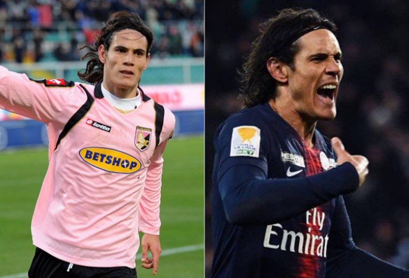 #10YearsChallenge Cavani