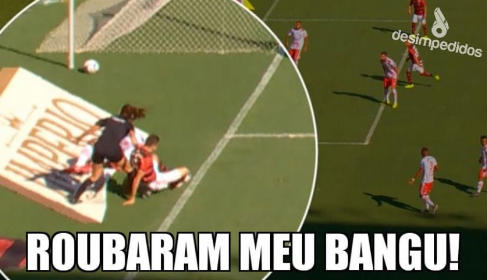 Rivais ironizam erro a favor do Flamengo