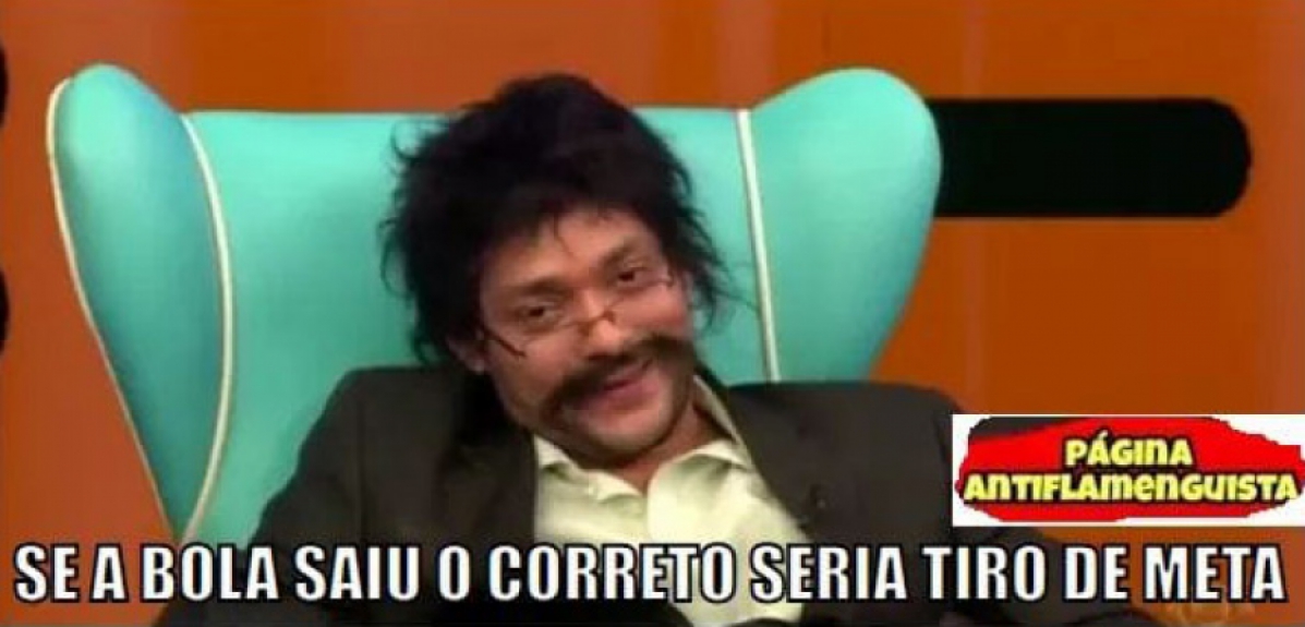 Rivais ironizam erro a favor do Flamengo