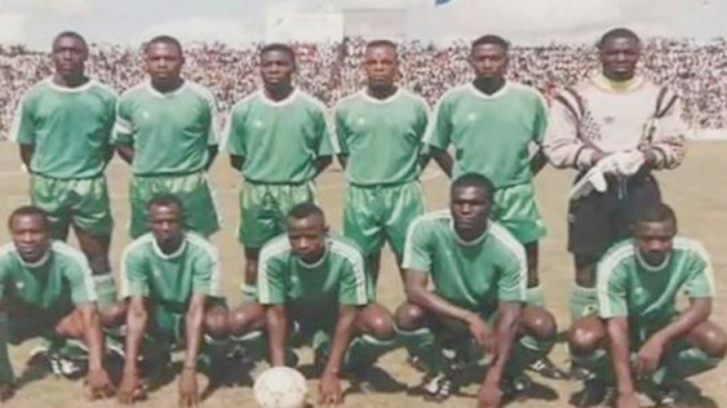 Seleção da Zambia, no Gabão 1993