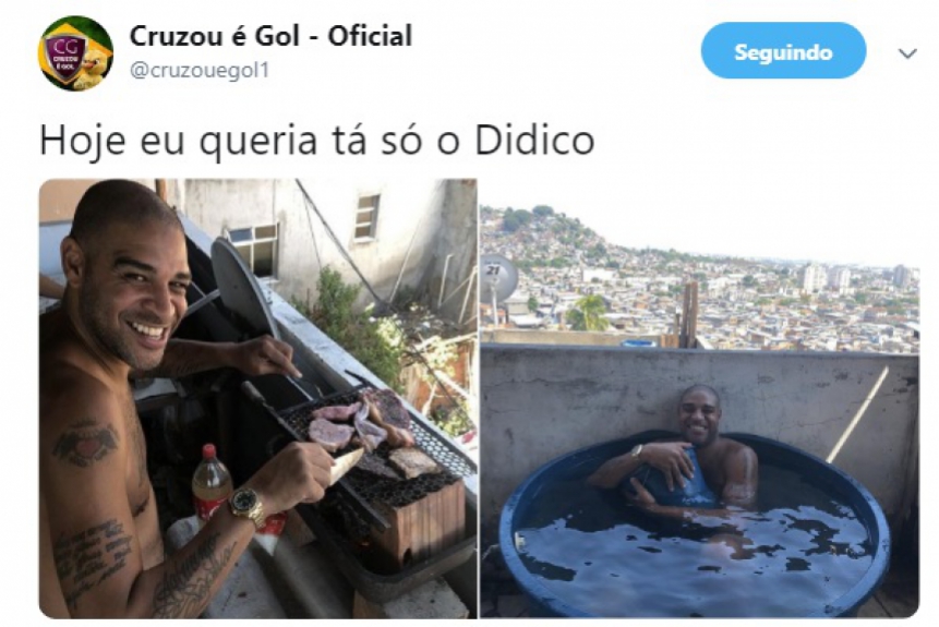 Foto de Didico fez sucesso nas redes sociais