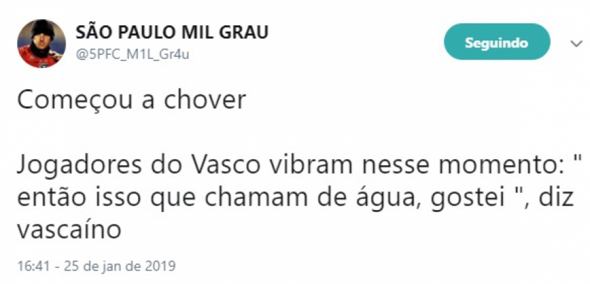 Vasco não escapa dos memes após derrota na final da Copa São Paulo