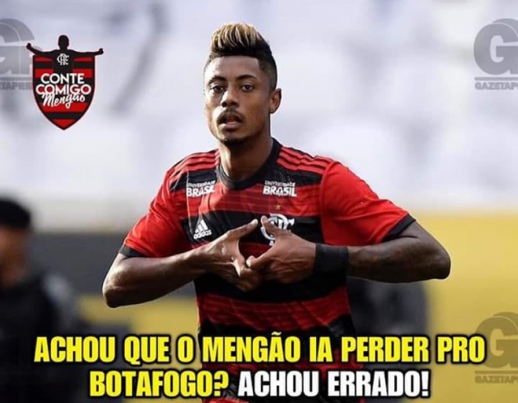 Os melhores memes de Botafogo 1 x 2 Flamengo